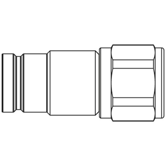 Picture of Hydraulic Flat-Face Quick Coupling -  Parker Profile - FF Series - FF3820