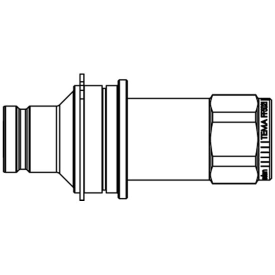 Picture of Hydraulic Flat-Face Quick Coupling -  Parker Profile - FF Series - FF5021 CE