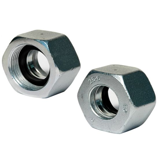 Picture of Ermeto DIN fitting components for high pressure hydraulic tube fittings - FM06LCF