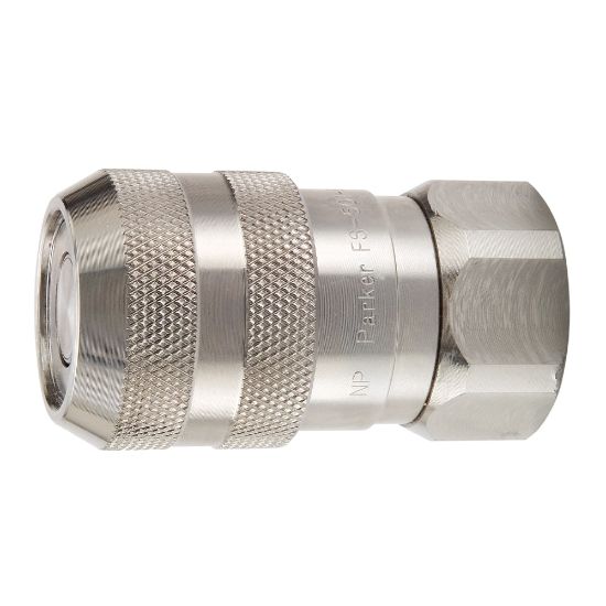 Picture of Non-Spill, Flat Face, Chemical Compatible Quick Couplings - FS Series - FS-371-6FP