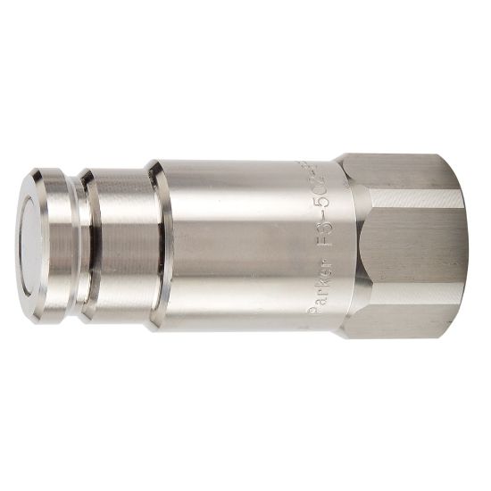 Picture of Non-Spill, Flat Face, Chemical Compatible Quick Couplings - FS Series - FS-1002-16FP