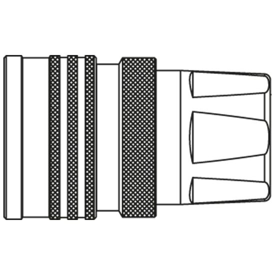 Picture of Hydraulic Quick Coupling with Parker Profile - Series H - H10011 V