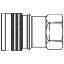 Picture of Hydraulic quick coupling - ISO B Profile - IB series - IB2511