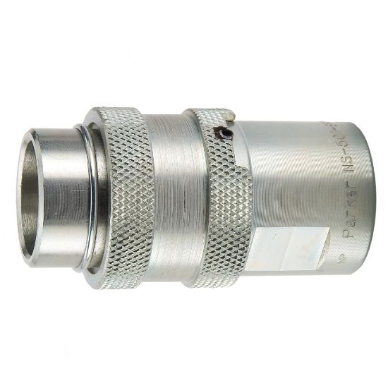 Picture of Non-Spill, Flat Face, Push to Connect Quick Couplings with Sleeve Lock  - NS Series - NS-501-10FO