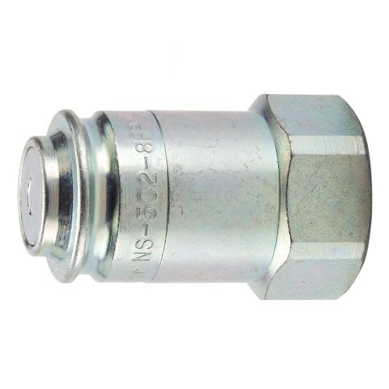 Picture of Non-Spill, Flat Face, Push to Connect Quick Couplings with Sleeve Lock  - NS Series - NS-1002-16FO