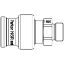 Picture of Dry Break Quick Connect Coupling - Series NSR - NSR-251-14MCL