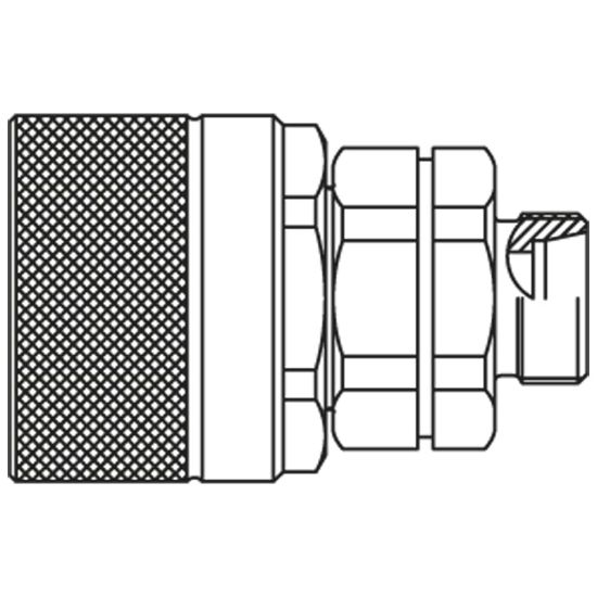 Picture of Screw-to-Connect Quick Coupling - Series QHPA - QHPA14-D7X5-C