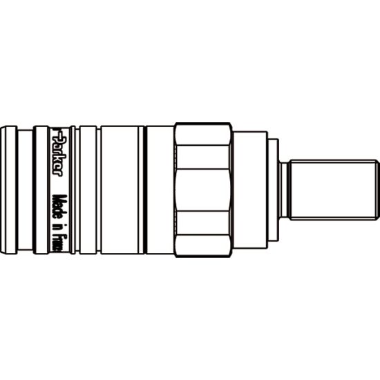 Picture of Hydraulic Push-Pull Quick Coupling - ISO A Profile - RSD Series - RSD-501-18BMCL-F