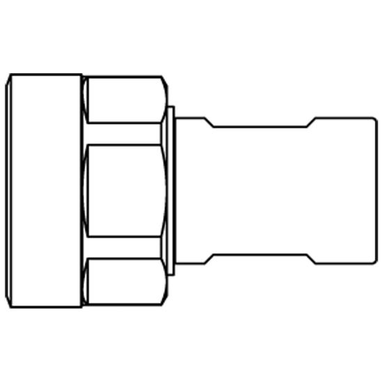 Picture of High Pressure Screw-to-Connect Quick Coupling - Parker Profile - Series SK - SK0610 R