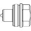 Picture of High Pressure Screw-to-Connect Quick Coupling - Parker Profile - Series SK - SK1020 R