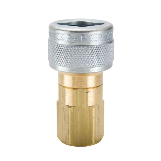 Picture of Twist Lock Schrader Interchange, Quick Connect Air Couplings  - TL Series - TL-251-4FP