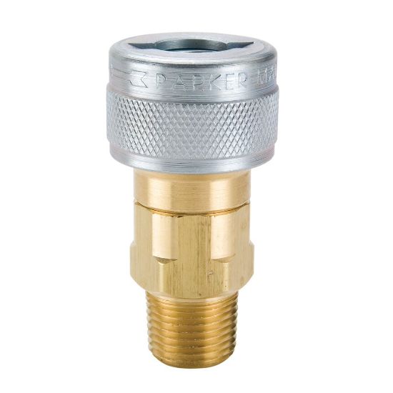 Picture of Twist Lock Schrader Interchange, Quick Connect Air Couplings  - TL Series - TL-501-8MP