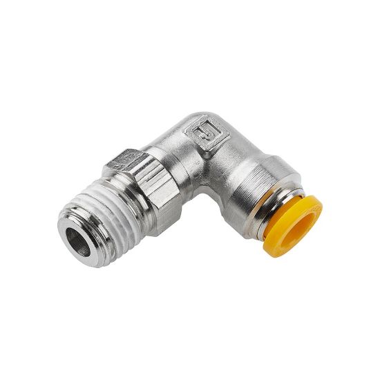 Picture of Push-to-Connect Nickel Plated Instant Fittings - Prestolok PLP Metal - W169PLP-10M-6R