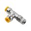 Picture of Push-to-Connect Nickel Plated Instant Fittings - Prestolok PLP Metal - W171PLP-12M-4R