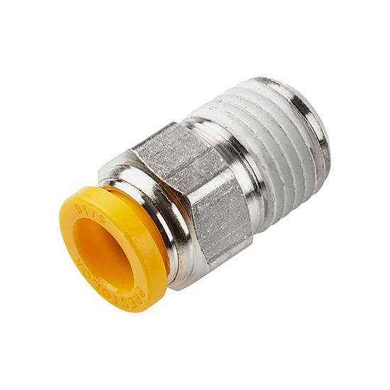 Picture of Push-to-Connect Nickel Plated Instant Fittings - Prestolok PLP Metal - W68PLP-6M-6R