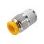 Picture of Push-to-Connect Nickel Plated Instant Fittings - Prestolok PLP Metal - W68PLP-6M-6R
