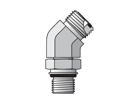 Picture for category Seal-Lok ORFS 45° Elbow V87OMLO