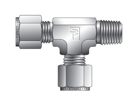 Picture for category A-LOK Inch Tube NPT Male Tee - MRT