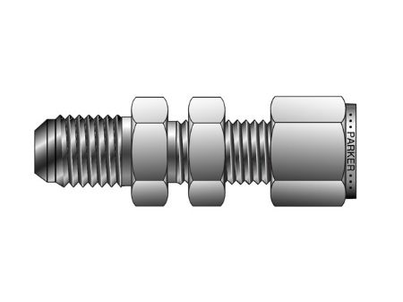 Picture for category A-LOK 37° Tube 37° Flare Bulkhead Connector - XABC