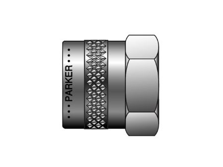 Picture for category CPI/A-LOK Inch Knruled Tube Nut - BZP