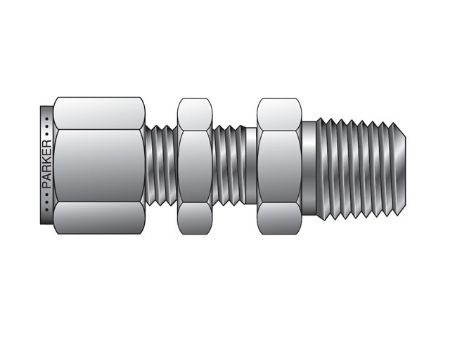 Picture for category CPI Inch Tube NPT Male Bulkhead Connector - FH2BZ