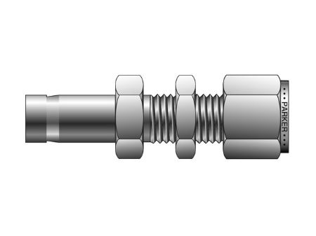 Picture for category CPI Inch Tube Tube End Bulkhead Adapter - T2H2BZ