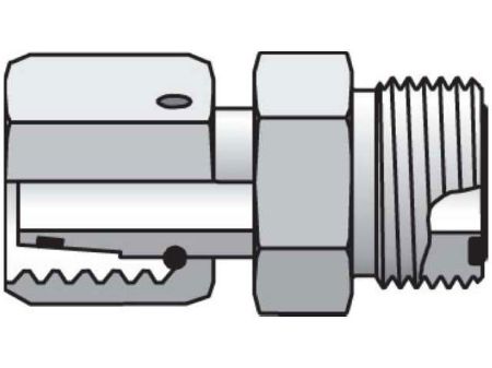 Picture for category Conversion ORFS to Metric 24° Flareless LOHU86