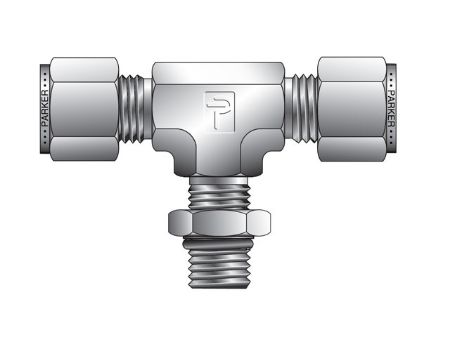 Picture for category A-LOK Inch Tube Male Tee SAE Straight Thread - M5BT