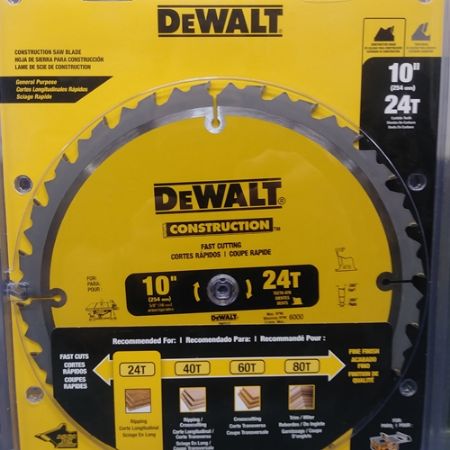 Picture for category DeWALT SAW BLADES