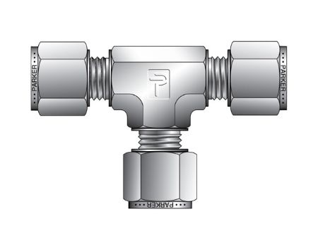 Picture for category A-LOK Metric Tube Union Tee - ETM