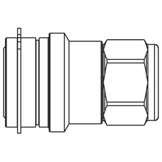 Picture of Hydraulic Flat-Face Quick Coupling -  Parker Profile - FF Series - FF7510 CE