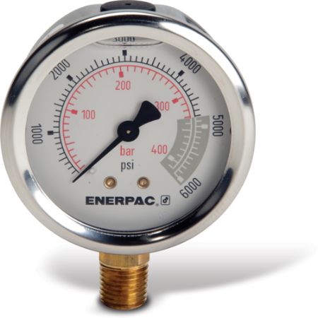 Picture for category 2.5 Inch Gauge,Lwr Mount,0-6000 PSI,SAE 4