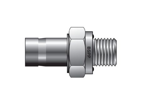 Picture for category A-LOK Metric Tube BSPP Tube End Male Adapter - M MA R