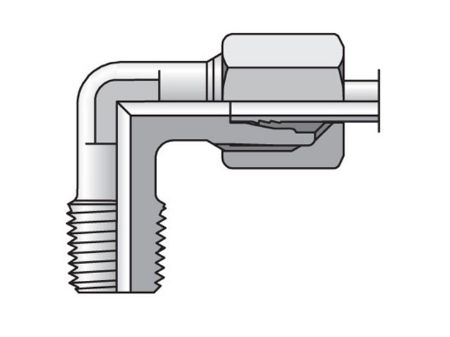 Picture for category EO/EO-2 90° Elbow, Male Connector - WE-NPT