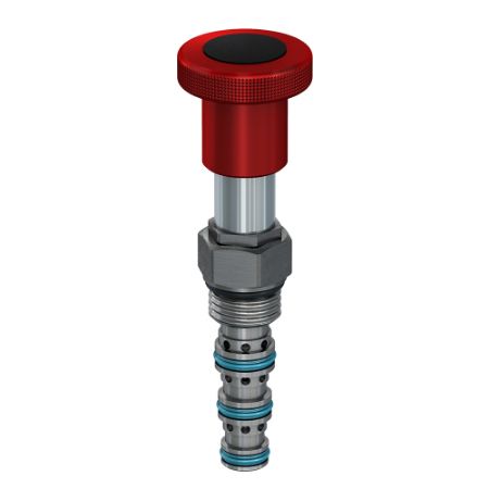 Picture for category 3 Position, 4 Way Pull/Push to Shift Spool Type Manual Valve