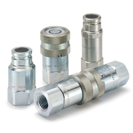 Picture for category Non-Spill, Flat Face Hydraulic Quick Couplings - FF and FC Series